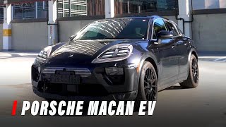 2025 Porsche Macan EV Put Through Its Paces [upl. by Lilli]