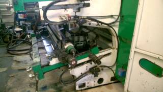 Flexo CI printing machine UTECO Coral  input and print [upl. by Oates]