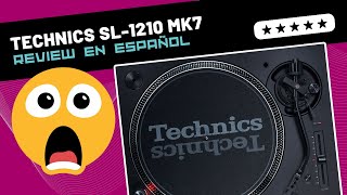 Technics SL1210 MK7 🇪🇸 Unboxing amp Review [upl. by Ardnasirhc]