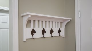 Mission Style Coat Rack  227 [upl. by Frederich]