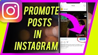 How to Use Instagram Promote Button Grow with ads inside Instagram [upl. by Kinna]