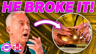 Bruno BREAKS GOLDEN BUZZER on CRAZIEST Episode of BGT 2024 Yet [upl. by Fini]