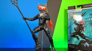 Aquaman And The Lost Kingdom Black Manta DC Multiverse Action Figure Review [upl. by Aphra960]