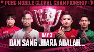 ID 2023 PMGC Grand Finals  Day 3  PUBG MOBILE Global Championship [upl. by Airdnat4]