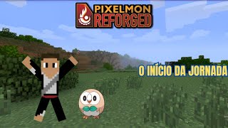 NOVA SÉRIE Pokémon  Minecraft O início da jornada Pokémon no Minecraft Pixelmon Ep1 [upl. by Hirsch]