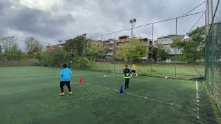 KALECİ ANTRENMAN VİDEOSU gktraining footballtraining futbol kaleciantrenmanı goalkeeper [upl. by Merril]