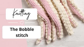 Knitting the Bobble Stitch [upl. by Consuela]