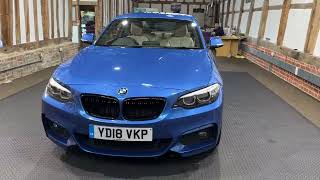 2018 BMW 2 Series 20 220d M Sport Auto [upl. by Gare]