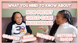 NonProfit Child Care Business  What You Need To Know About NonProfits [upl. by Adriane426]