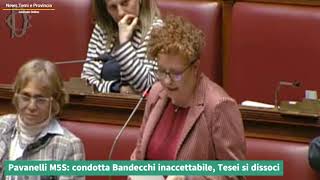 Emma Pavanelli M5S condotta Bandecchi inaccettabile Tesei si dissoci [upl. by Otaner]