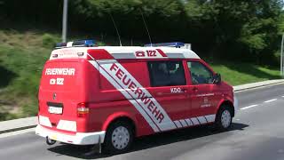 2017 Sirenenalarm  AnAusrücken ungeschnitten der Feuerwehr Hartberg [upl. by Hugon804]