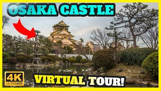 🏯 Osaka Japan  Osaka Castle Park 大阪  4k Osaka Walk [upl. by Suzie]