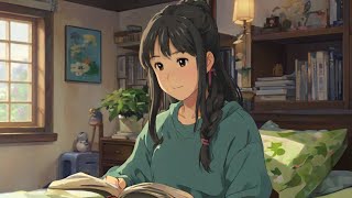 30 Playlist Lofi  Girl Studying Rainy Day Focus 🌧️ lofi anime music [upl. by Aitnis]