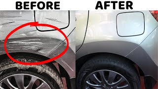 How to remove scratches from Car  CAR SCRATCH REMOVAL in 2 Minutes [upl. by Aksel]