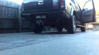 TRD Hilux with exhaust revving [upl. by Einaffets796]