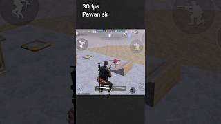 30 FPS Vs 120 FPS pubg mobile headshot highlights pubg pubgmobile [upl. by Yerfej]