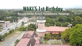 Wakis 1st Birthday Celebration  Raccolta Garden Resort [upl. by Ehtyde273]