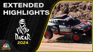 Stage 4  2024 Dakar Rally  EXTENDED HIGHLIGHTS  1924  Motorsports on NBC [upl. by Eloken]