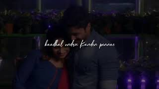 Mulusa Unakena Naan Valurean  Kanna Veesi  Ashwin Kumar Nakchathra Nagesh  Whatsapp Status video [upl. by Eetnom]