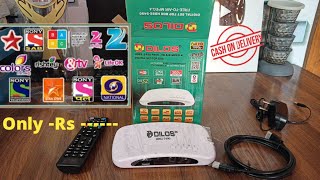 Without Dish Sasta Set top box Bina Dish Wala DD Free Dish  Dishtv Smart Hub  3015dlx  Crown box [upl. by Brandi]