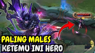 PALING MALES MAIN MM KETEMU INI HERO‼️ MOBILE LEGENDS [upl. by Enaillil]