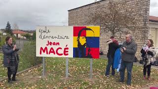 Un joli panneau pour lécole élémentaire Jean Macé [upl. by Eedoj]