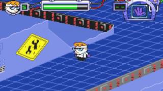 Dexters Laboratory  Deesaster Strikes GBA Gameplay [upl. by Assinna]