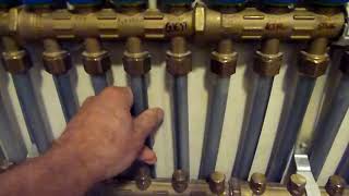 Underfloor water heating part 2  details and error finding [upl. by Fabe154]