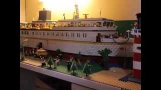 Making a Lego Ship in Stop Motion 2 [upl. by Mikol]