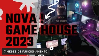 MINHA LOCADORA DE JOGOS 2023  🎮🕹GAME HOUSE PARÁ TEAM [upl. by Darmit]