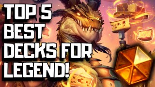 Best Hearthstone Decks For Easy Legend In September [upl. by Enneyehs]