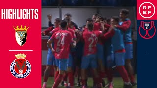 Resumen  Copa del Rey  CD Tudelano 0–5 CD Minera  Primera eliminatoria [upl. by Bo]