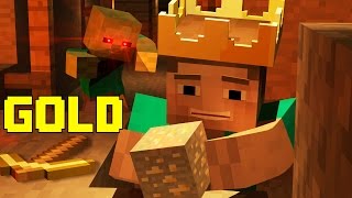 ♫quotGoldquot An Animated Minecraft Parody Song of Rude by Magic Music Video [upl. by Fleeta]