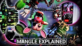 FNAF Animatronics Explained  MANGLE Five Nights at Freddys Facts [upl. by Borchert722]