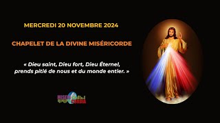 Chapelet de la Divine Miséricorde du mercredi 20 novembre 2024 avec Hélène de la Grâce [upl. by Aitnis414]