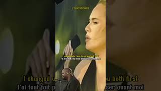 Adele  Easy on me Lyrics ENFRadele easyonme live pop lyrics usa 2021 tiktok shorts [upl. by Naz]