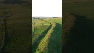 Offas Dyke Medieval Mercian Earthwork Ditch Bordering England amp Wales historicaltidbits [upl. by Laemsi]