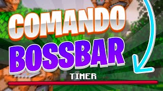 ✅COMO UTILIZAR EL COMANDO BOSSBAR EN MINECRAFT 117118✅ [upl. by Namron]