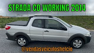 FIAT STRADA 14 CABINE DUPLA 2014 A VENDA [upl. by Nodanrb]