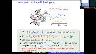 quotAspects of thermalization in kinetically constrained modelsquot by Prof Arnab Sen IACS Kolkata [upl. by Nailij143]