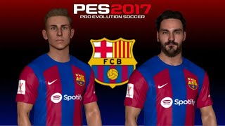 New Face Ilkay Gündogan amp Fermín López  PES 2017  T99 Patch [upl. by Cy]