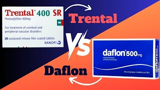 الفرق بين دافلون اقراص و ترنتال اقراص  trental vs daflon [upl. by Aible]