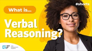 What Is a Verbal Reasoning Test shorts [upl. by Suiddaht792]