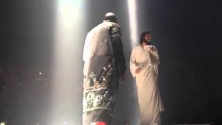 Kanye West Brings Jesus On Stage Live During Seattle Concert [upl. by Naraj]