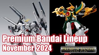 Premium Bandai Lineup November 2024 [upl. by Mlawsky648]