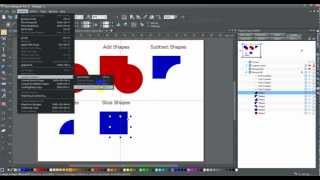 Xara Combine Shapes [upl. by Sisxela]