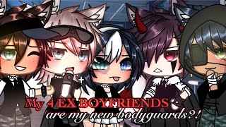 My 4 ex boyfriends are my new bodyguards ⁉️💢  Gacha Life Mini Movie  POLY  GLMM [upl. by Lois]