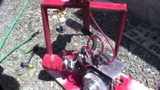 Hot Rod Harbor Freight Engine 8000 RPM Motor [upl. by Aicssej]