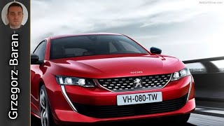 Peugeot 508  zaktualizowany okręt flagowy firmy [upl. by Shipley127]