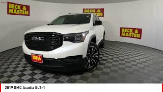 2019 GMC Acadia Houston TX KZ281765 [upl. by Ailliw60]